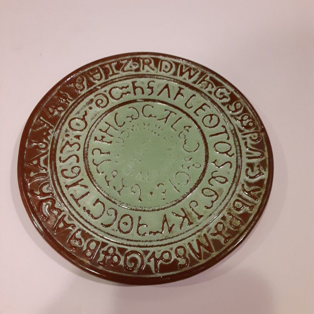 Vintage Frankoma Pottery Cherokee Print Trivet